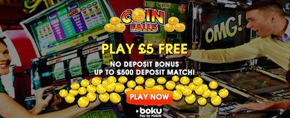 CoinFalls Mobile UK Slots