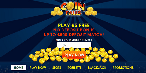 free slots coinfalls bonus no deposit