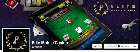 Elite Mobile Casino FaceBook