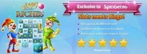 Slingo Riches Spin Genie Free Spins No Deposit