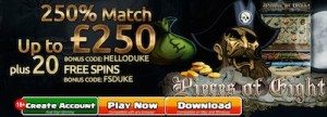 Casino Dukes Deposit Match Bonus