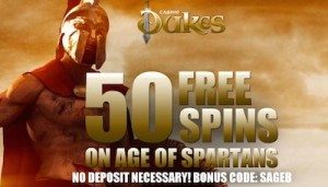 Casino Dukes no Deposit Slots Bonus Free Spins