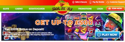 Slot Fruity Slots Pay by Phone Bill
