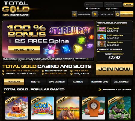Total Gold Online Casino