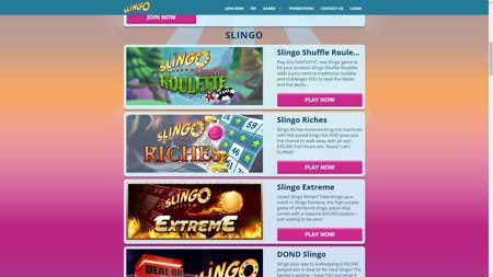 play free slingo games online