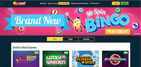Mr Spin Free Spins Bonus Casino