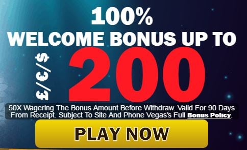 Mobile Phone Casino Bonus