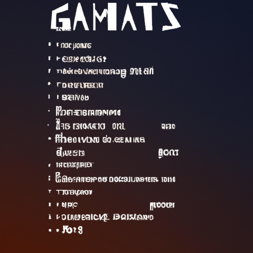 Games List
